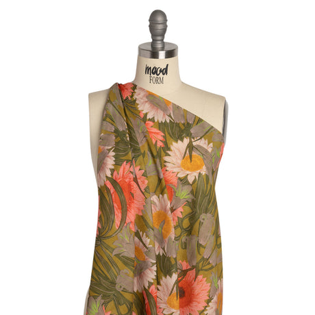Mood Exclusive Flowers for Frances Cotton Crepe