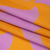 Mood Exclusive Orange Gumdrop Pinwheels Cotton Crepe