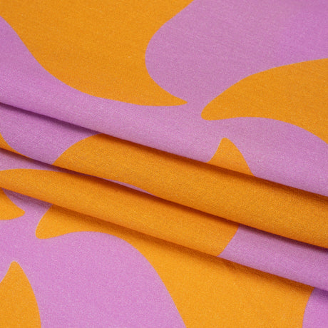 Mood Exclusive Purple Gumdrop Pinwheels Cotton Crepe