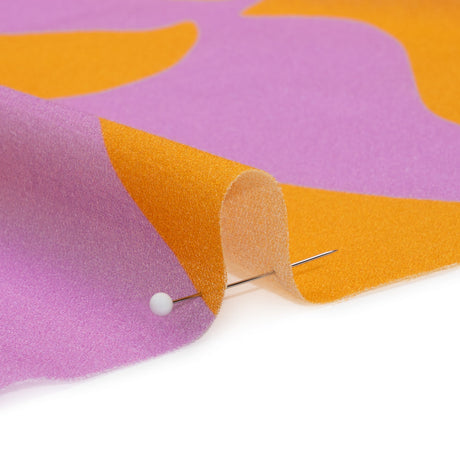 Mood Exclusive Purple Gumdrop Pinwheels Cotton Crepe