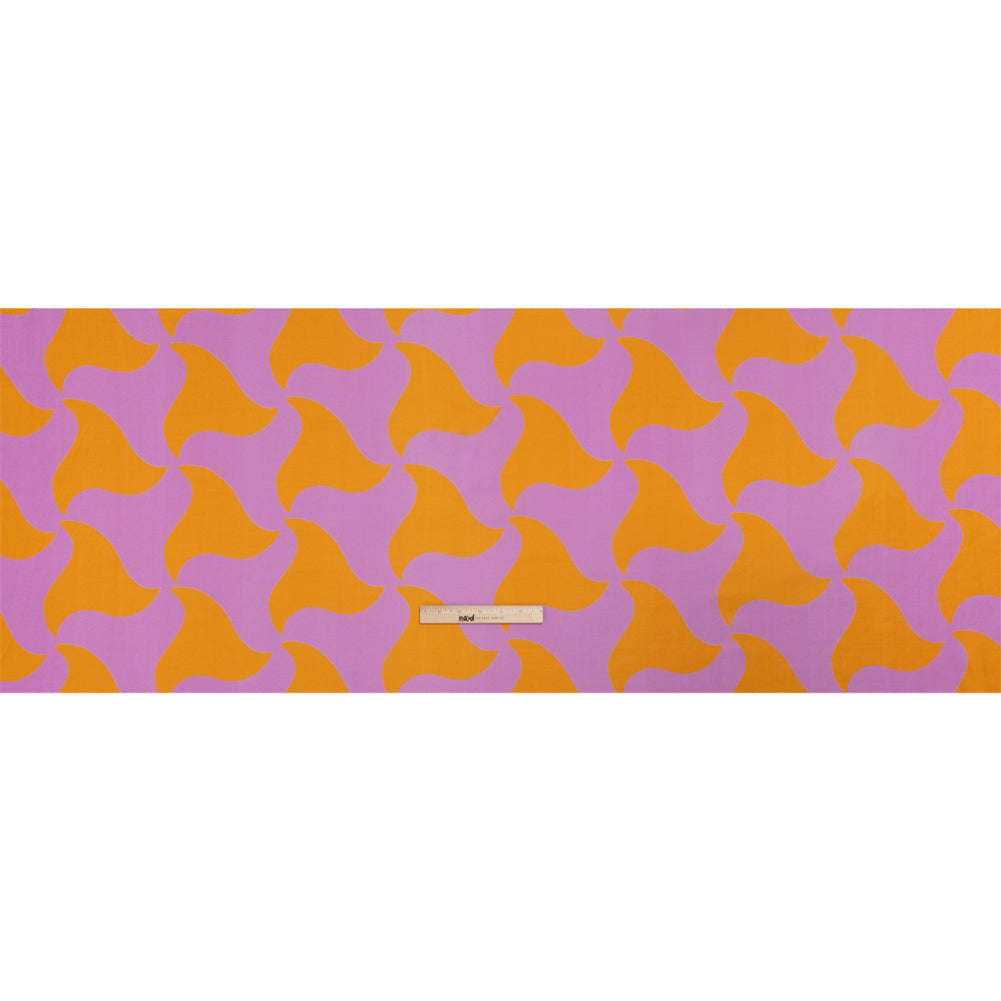 Mood Exclusive Purple Gumdrop Pinwheels Cotton Crepe
