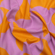Mood Exclusive Purple Gumdrop Pinwheels Cotton Crepe