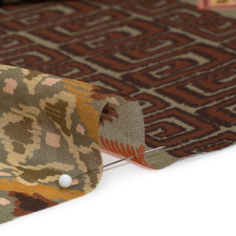 Mood Exclusive Olive Style Central Viscose Chiffon