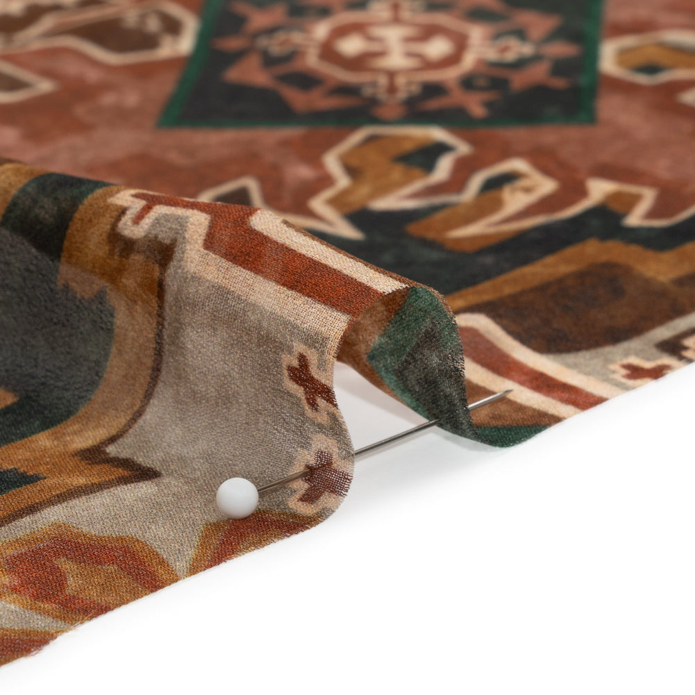 Mood Exclusive Beige Pathway Prowler Viscose Chiffon