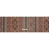 Mood Exclusive Rust Maze Markings Viscose Chiffon