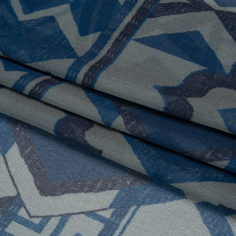 Mood Exclusive Steel Awaiting Eruption Viscose Chiffon Panel
