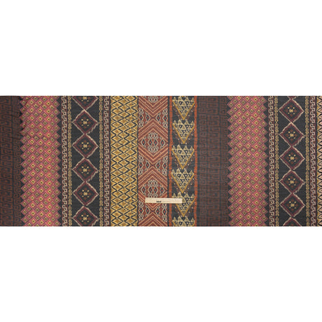 Mood Exclusive Rust Style Central Viscose Chiffon