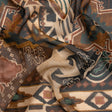 Mood Exclusive Brown Pathway Prowler Viscose Chiffon