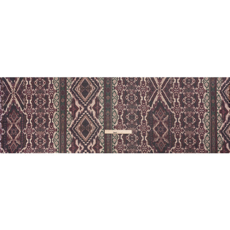 Mood Exclusive Plum Maze Markings Viscose Chiffon