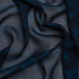 Mood Exclusive Navy Awaiting Eruption Viscose Chiffon Panel