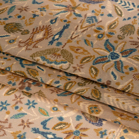 Mood Exclusive Beige My Embroidered Life Viscose Chiffon Panel