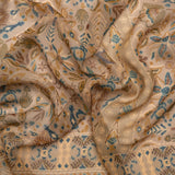 Mood Exclusive Beige My Embroidered Life Viscose Chiffon Panel