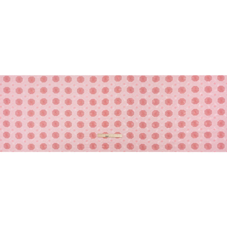 Hands Viscose Jacquard Print - Pink Geometric - Mood Exclusive Retro Reverb