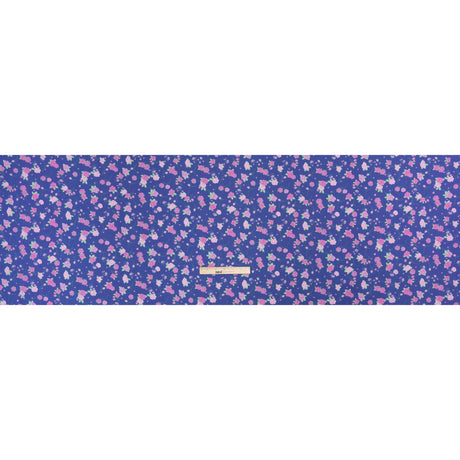 Mood Exclusive Blue Little Romantic Stretch Cotton Poplin