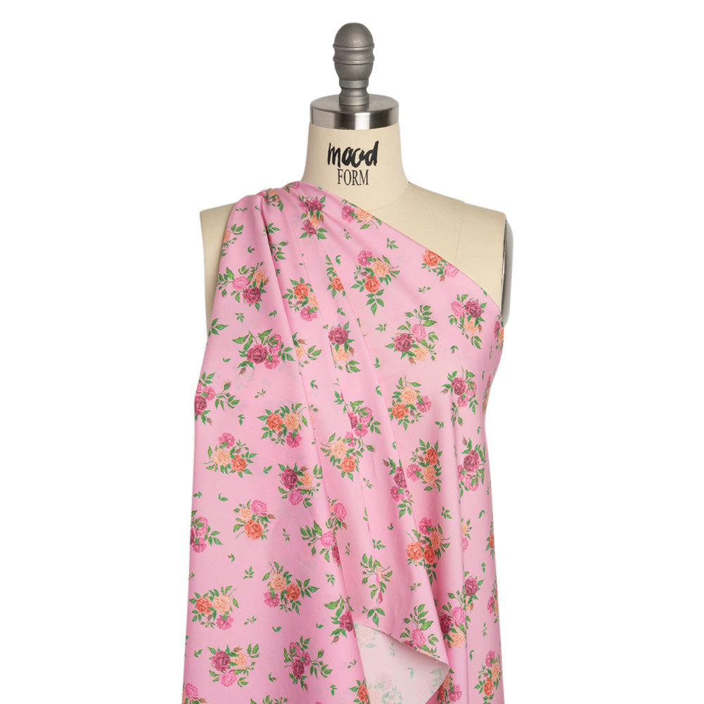 Mood Exclusive Really Rosie Stretch Cotton Poplin