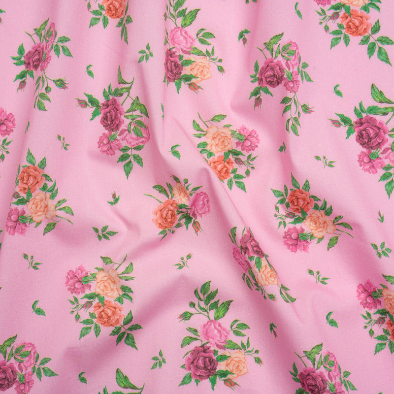 Mood Exclusive Really Rosie Stretch Cotton Poplin