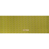 Crinkled Cotton Gauzy Woven Print - Lime Green and Pink Floral Lattice - Mood Exclusive Tulip Trellis