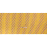 Crinkled Cotton Gauzy Woven Print - Yellow and Pink Leaves - Mood Exclusive Fields of Gold
