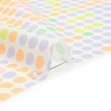 Mood Exclusive White Candy Buttons Cotton Crepe