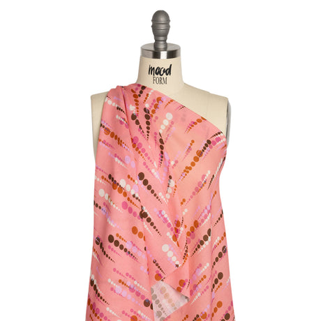 Mood Exclusive Pink Rain on Me Cotton Crepe