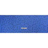 Mood Exclusive Blue Dot-Dash Decode Cotton Crepe