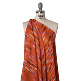 Mood Exclusive Orange Rain on Me Cotton Crepe