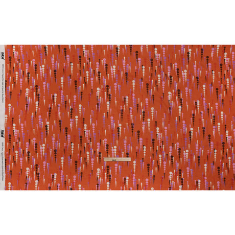 Mood Exclusive Orange Rain on Me Cotton Crepe