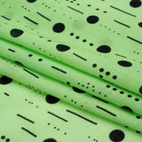 Mood Exclusive Mint Dot-Dash Decode Cotton Crepe