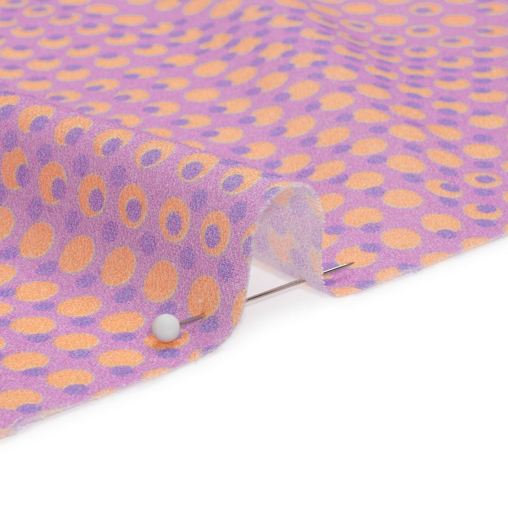 Mood Exclusive Purple Molecular Madness Cotton Crepe