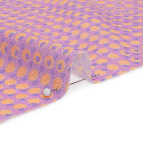 Mood Exclusive Purple Molecular Madness Cotton Crepe