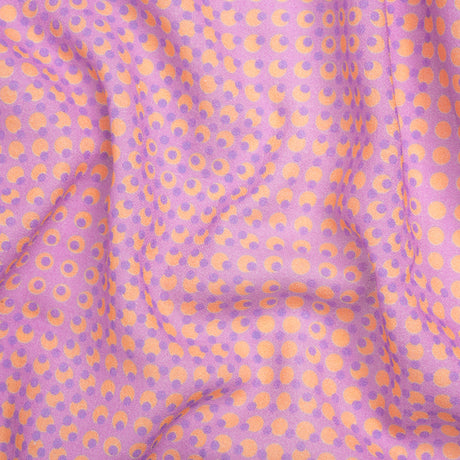 Mood Exclusive Purple Molecular Madness Cotton Crepe