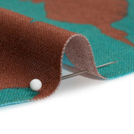 Mood Exclusive Teal Oliva Indulgence Viscose Woven