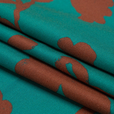 Mood Exclusive Teal Oliva Indulgence Viscose Woven