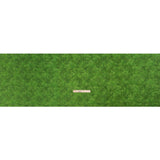 Floral Viscose Jacquard Print - Grass Green Tie Dye and Leaves - Mood Exclusive Little Sprigs