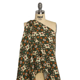 Mood Exclusive Polka Dot Lawn Stretch Viscose and Polyamide Twill