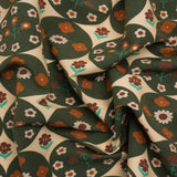 Mood Exclusive Polka Dot Lawn Stretch Viscose and Polyamide Twill