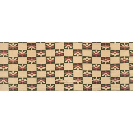 Mood Exclusive Cream Check Yourself Stretch Viscose and Polyamide Twill