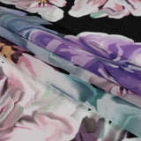 Mood Exclusive Purple Aromatic Affections Viscose Chiffon
