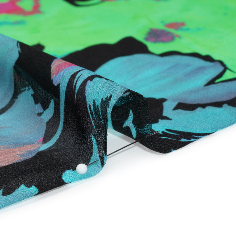 Mood Exclusive Neon Number Viscose Chiffon