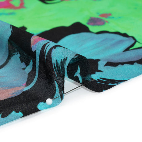 Mood Exclusive Neon Number Viscose Chiffon