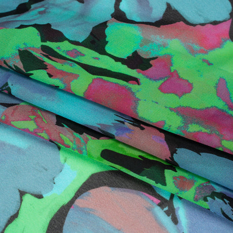 Mood Exclusive Neon Number Viscose Chiffon