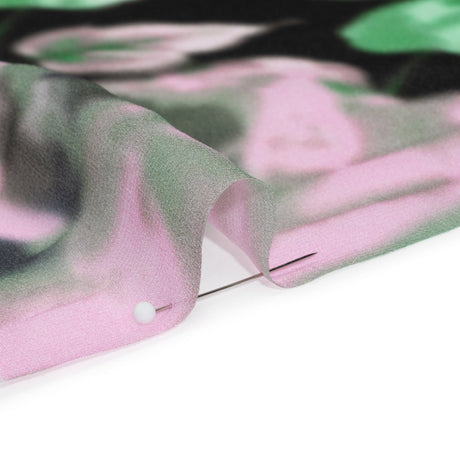 Mood Exclusive Rosy Apparitions Viscose Chiffon