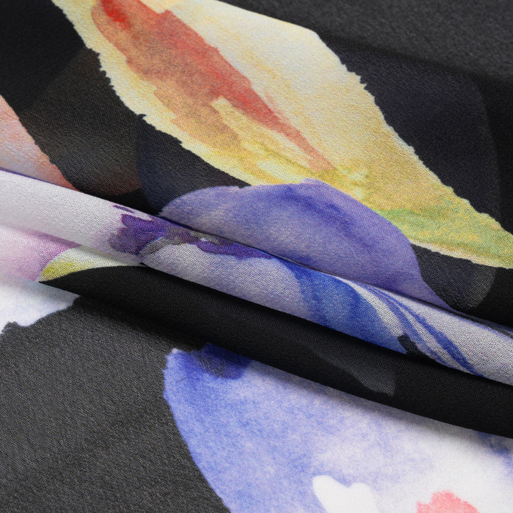 Mood Exclusive Blue Orchid Overture Viscose Chiffon