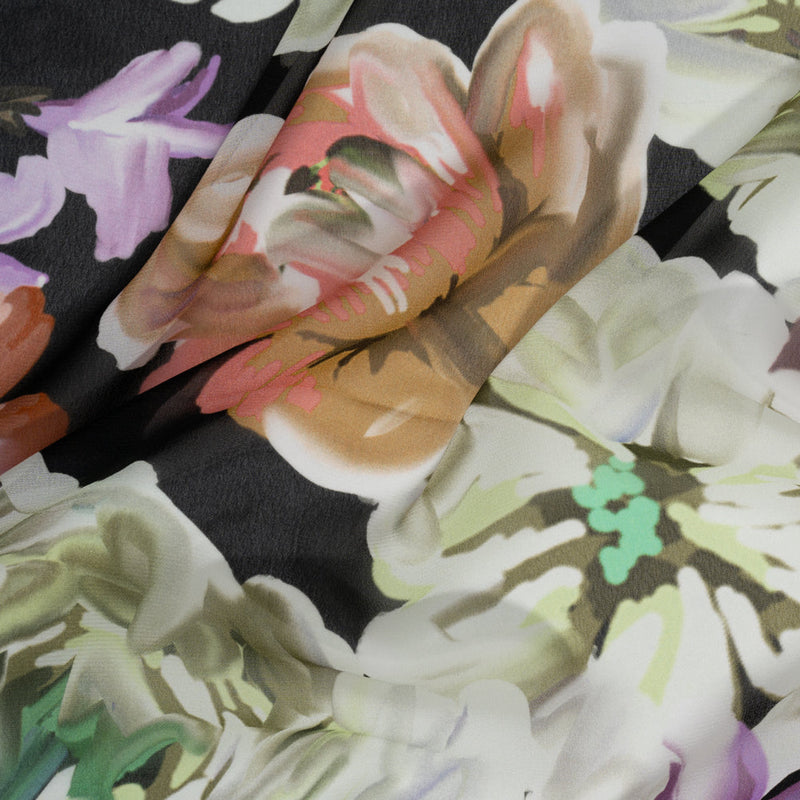 Mood Exclusive Peach Aromatic Affections Viscose Chiffon