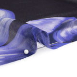 Mood Exclusive Purple Blooming Brilliance Viscose Chiffon