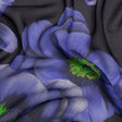 Mood Exclusive Purple Blooming Brilliance Viscose Chiffon
