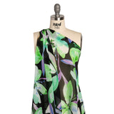 Mood Exclusive Green Orchid Overture Viscose Chiffon
