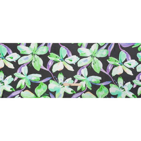 Mood Exclusive Green Orchid Overture Viscose Chiffon