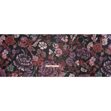 Mood Exclusive Red Ballroom Botanicals Viscose Chiffon