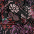 Mood Exclusive Red Ballroom Botanicals Viscose Chiffon